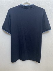 Kenneth Cole T-Shirt Deep Water Blue Large Short Sleeve Crew Neck Logo $49