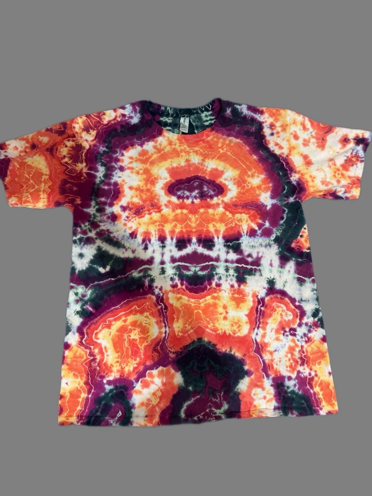 Hand Dyed Tie Dye T Shirt Unisex For Men And Women Ultra Cotton T Shirt.