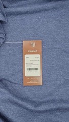 2-PACK, Ariat Men’s Shield Flag T-Shirt-54198- NAVY HEATHER – New, Size XL