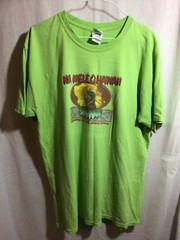 Na Melen O Hawaii Hawaiian Culture Large Green T Shirt