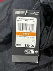 Under Armour Men’s HeatGear Compression Sleeveless Shirt Black Multi Size – NWT