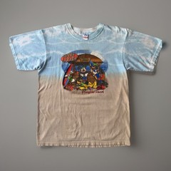 Vintage Disney Surf Shack Shirt Large Multicolor 90s Hang Loose Disneyland