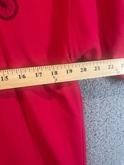 Uneek Mens Short Sleeve shirt xl Red