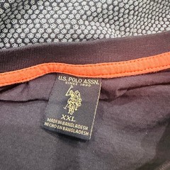 US Polo Assn Mens XXL Navy Blue Geometric Micro Print Pocket T-Shirt 11A77404