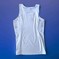 UnderTech UnderCover Men’s XL White Tactical Concealment Tank Top Compression