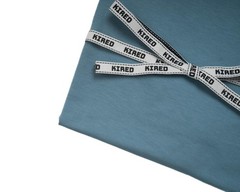 Kired by Kiton Slate Blue Supima Crepe Cotton Short Sleeve Slim T-Shirt M 50 IT