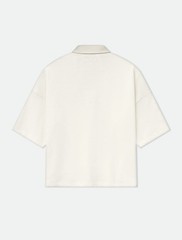 RHUDE vintage vintage slogan logo Men Women short sleeved T-shirt