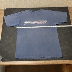 Vintage Tommy Hilfiger Shirt Flag Distress Sailing 90s Burnout Thrash Sun Faded