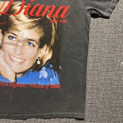 Princess Diana Shirt Large Moby Thrift Vintage Style 90s Rap Tee Queen Of Hearts