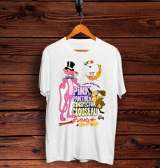 The Pink Panther Inspector Clouseau The Story T shirt Size S M L 234XL UM433