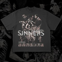 Arcade Anime “We Are All Sinners” Southern Gothic Dark Aesthetic Graphic Premium
