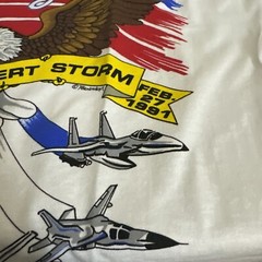 Operation Desert Storm 1991 Shirt Adult Large Military Eagle USA