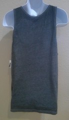 Men’s Americana Tank Top – Black/Gray Flag Print MAD ENGINE L XXL