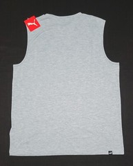 Puma Mens Performance 1 Active Sports Ocean tropic Logo Sports Tank Top