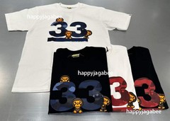 A BATHING APE Men’s A BATHING APE 33RD ANNIV. BABY MILO TEE 2M20110006 /r