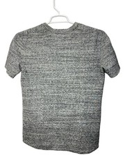 Helmut Lang Size Small Grey Cotton/Nylon Melange Packet Tee