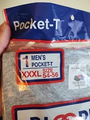 New 1994 Vtg FOTL Bloopers Pocket Shirt XXXL T-Shirt Irregular 50/50 Cotton Poly