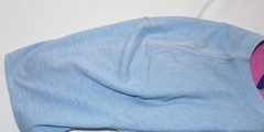 $55 New MICHAEL’S V-Neck SS Shirt Men’s SMALL S Light Blue Cotton Poly Blend NWD