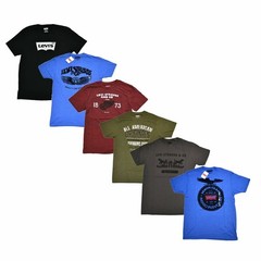Levis Mens T-Shirts Short Sleeve Graphic Logo Cotton Crew Neck Tee New S M L Xl