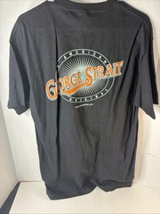 Vintage George Strait Shirt Adult L Black Crewneck Tee Country Music 90s Y2K
