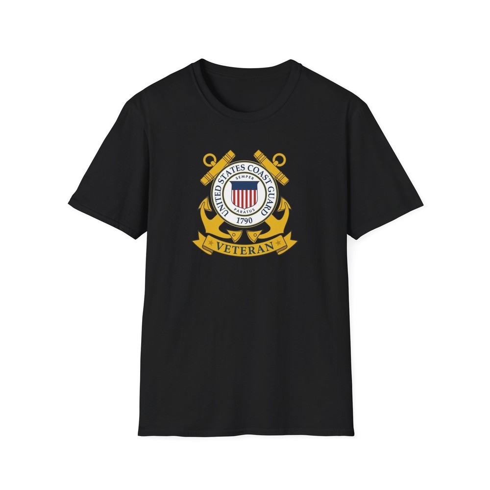 U.S. Coast Guard Emblem Veteran T-Shirt | USCG Veteran Tee