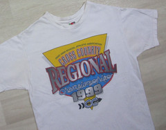Vintage 90s Ohio High School Athletic Association Cross Country T-Shirt (M) Run