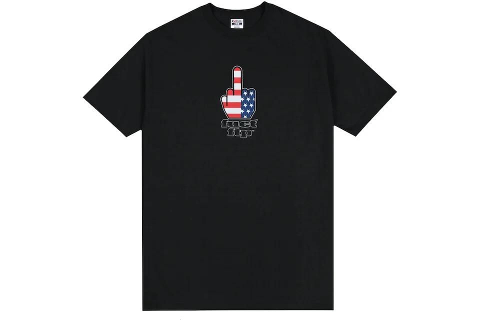 FTP X FUCT FINGER TEE BLACK SIZE XL BRAND NEW PACKAGED
