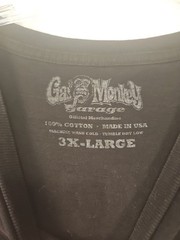 Gas Monkey Black Short Sleeve Cotton T-Shirt Men Size Small 3X-L K1119