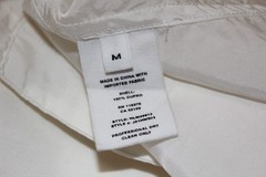 Helmut Lang Men’s Shirt Minimalist Country Club Cupro Vegan Silk Breathable Med.