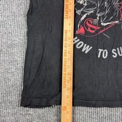 Of Mice & Men Band Shirt Mens L Black How To Survive Grim Reaper Graphic Tee
