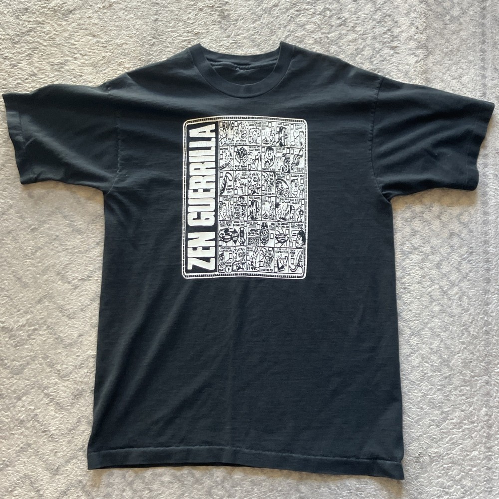 Vintage Zen Guerilla & Alternative Tentacles Band Tee – Large