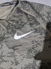 Nike Pro Shirt Mens L Green Digital Camouflage Dri Fit Performance Active Tee