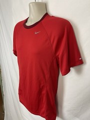 MINT NIKE RUNNING DRI-FIT MILER MENS SHORT SLEEVE T SHIRT Sz SMALL