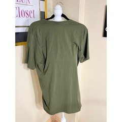 Under Armour Mens Sportstyle Icon Tee Marine OD Green Loose Fit T-Shirt Medium