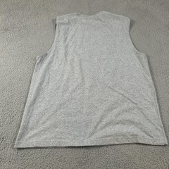 Way To Celebrate Shirt Mens Medium Gray BBQ Beer Freedom Patriotic Sleeveless