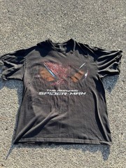 Vintage Marvel Spider-Man The Amazing Spider-Man Men’s Black Graphic Tee Crew S