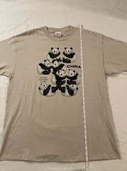 Vintage Discovery Channel Store Pandas China T Shirt Men’s Size XL Made In USA