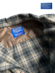 PENDLETON 90s 00s Ombre Check Open Collar Board Shirt Pendleton Vintage Open C