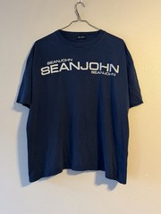 Vintage 2000s Y2K Sean John Navy Blue Spell Out T Shirt XL – Boxy Fit