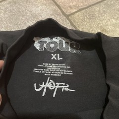 Size XL – Travis Scott Utopia Tour T-Shirt Circus Maximus Echoes Black