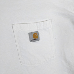 Carhartt K87 Men’s Pocket T Shirt White XL Short Sleeve