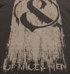 Unisex Med Bay Island Of Mice & Men Distressed Graphic Band Collector T Shirt