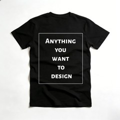 Personalized Text Photo Logo Custom T-Shirt Heat Transfer Print Unisex Gift Tee