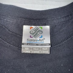 San Miguel De Allende Karani Art Mexico Space Ship Adult X-Large T Shirt
