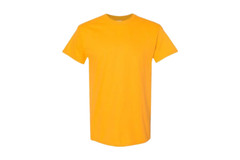 Bulk Lot Gildan Men Heavy Cotton Plain Short Sleeves T-Shirt 5000 (Pack Of 5)