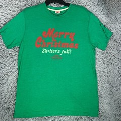 Homage Adult Shirt Large Green Red National Lampoon’s Christmas Vacation Mens