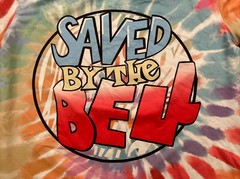 Saved by the Bell – Adult Large T-Shirt Party Retro 80s 90s TV Show Costume Dye