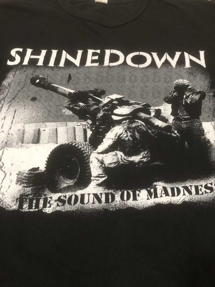 New American Rock Band Shinedown Black One side Unisex shirt D2204