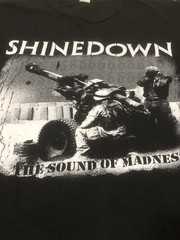 New American Rock Band Shinedown Black One side Unisex shirt D2204