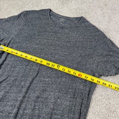 J. Crew Crew Neck Short Sleeve T-Shirt Grey Heather Cotton Men’s Large